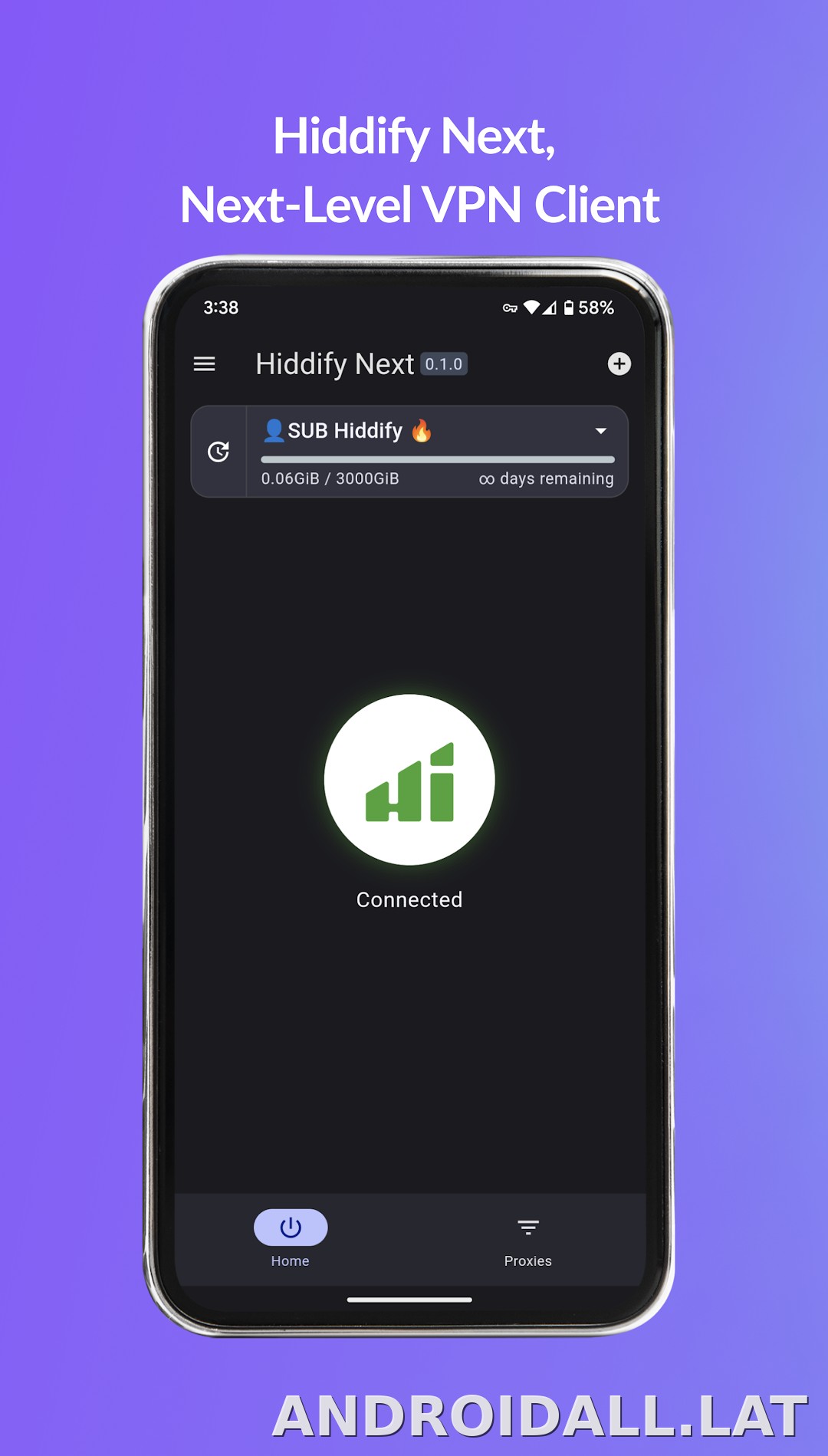 Hiddify скриншот 1