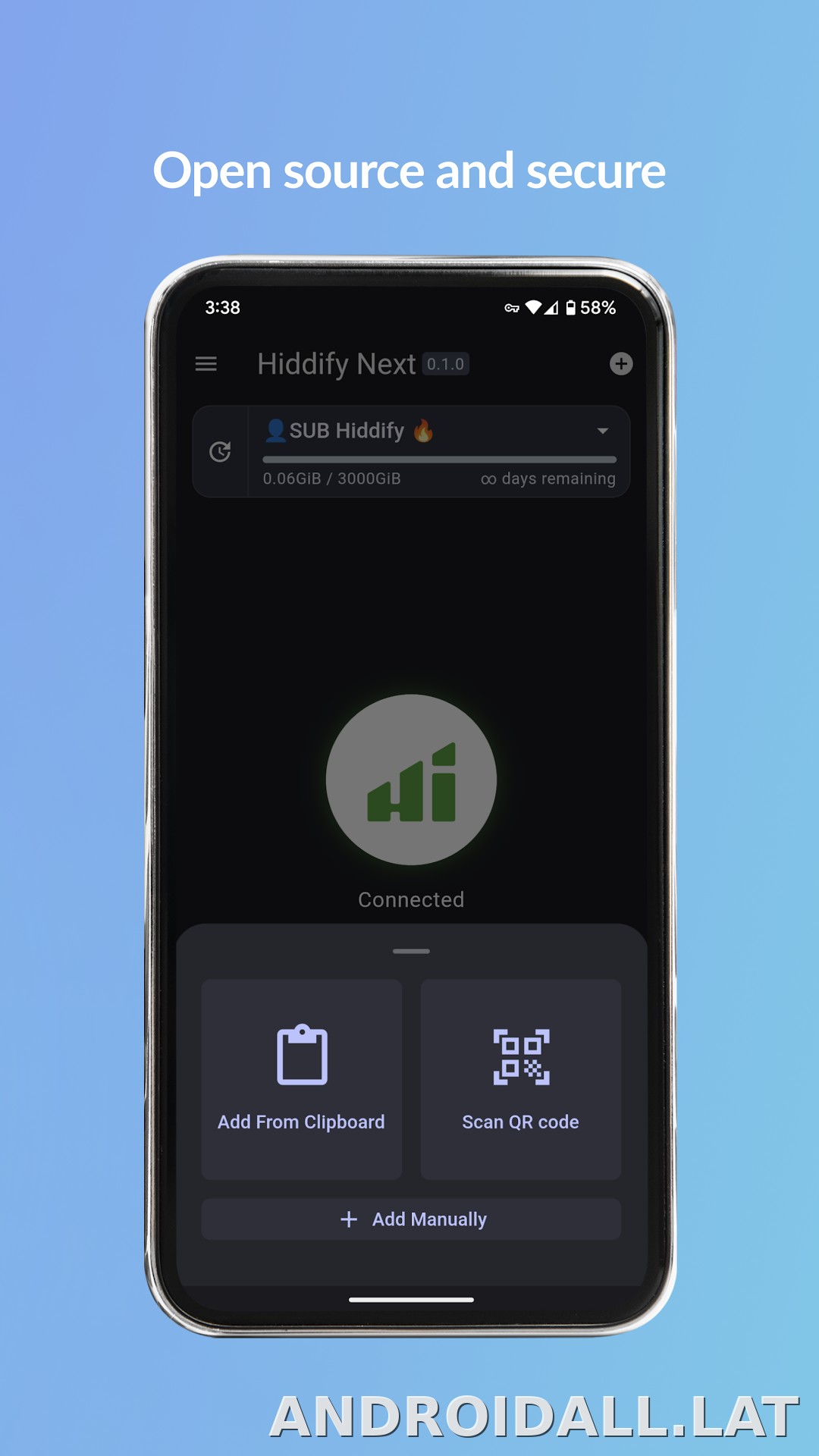 Hiddify скриншот 4