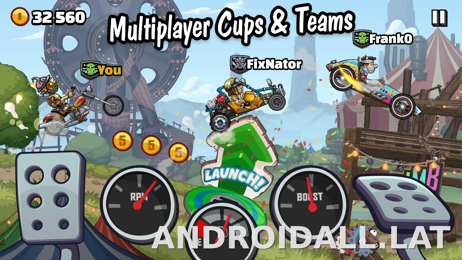 Hill Climb Racing 2 скриншот 3