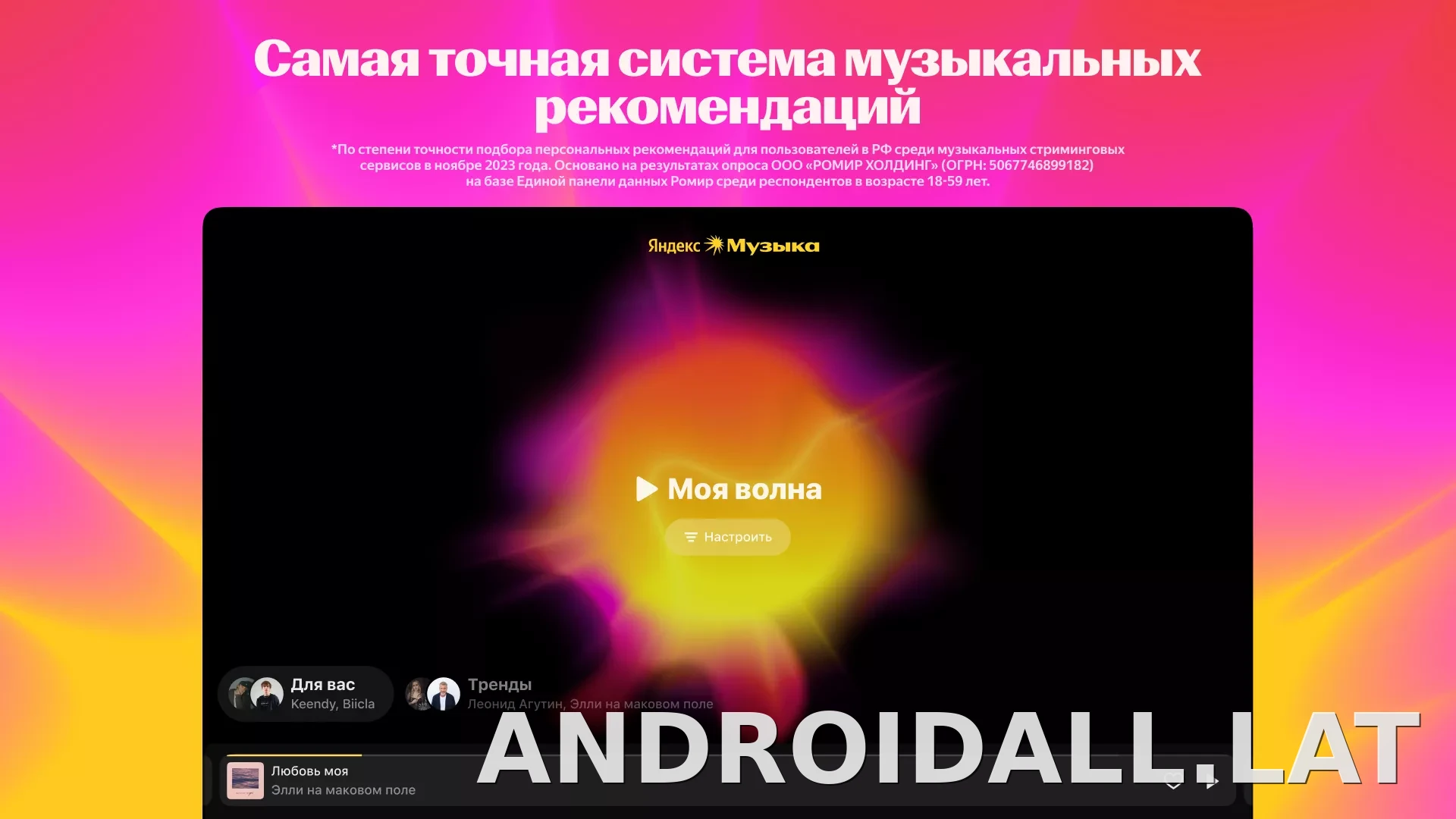 Яндекс Музыка скриншот 1